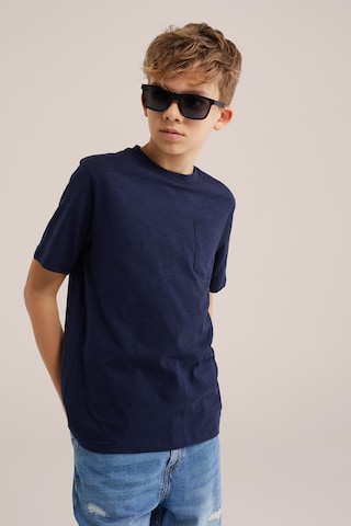 WE Fashion Majica | modra barva