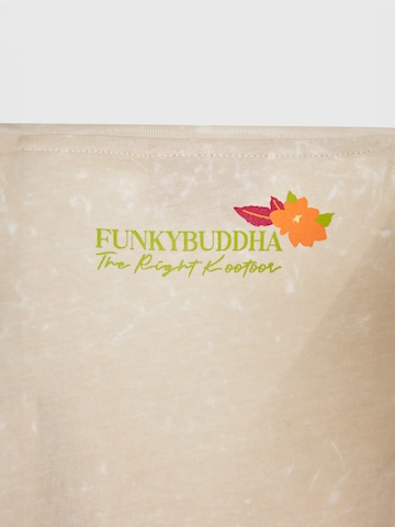 bēšs Funky Buddha T-Krekls