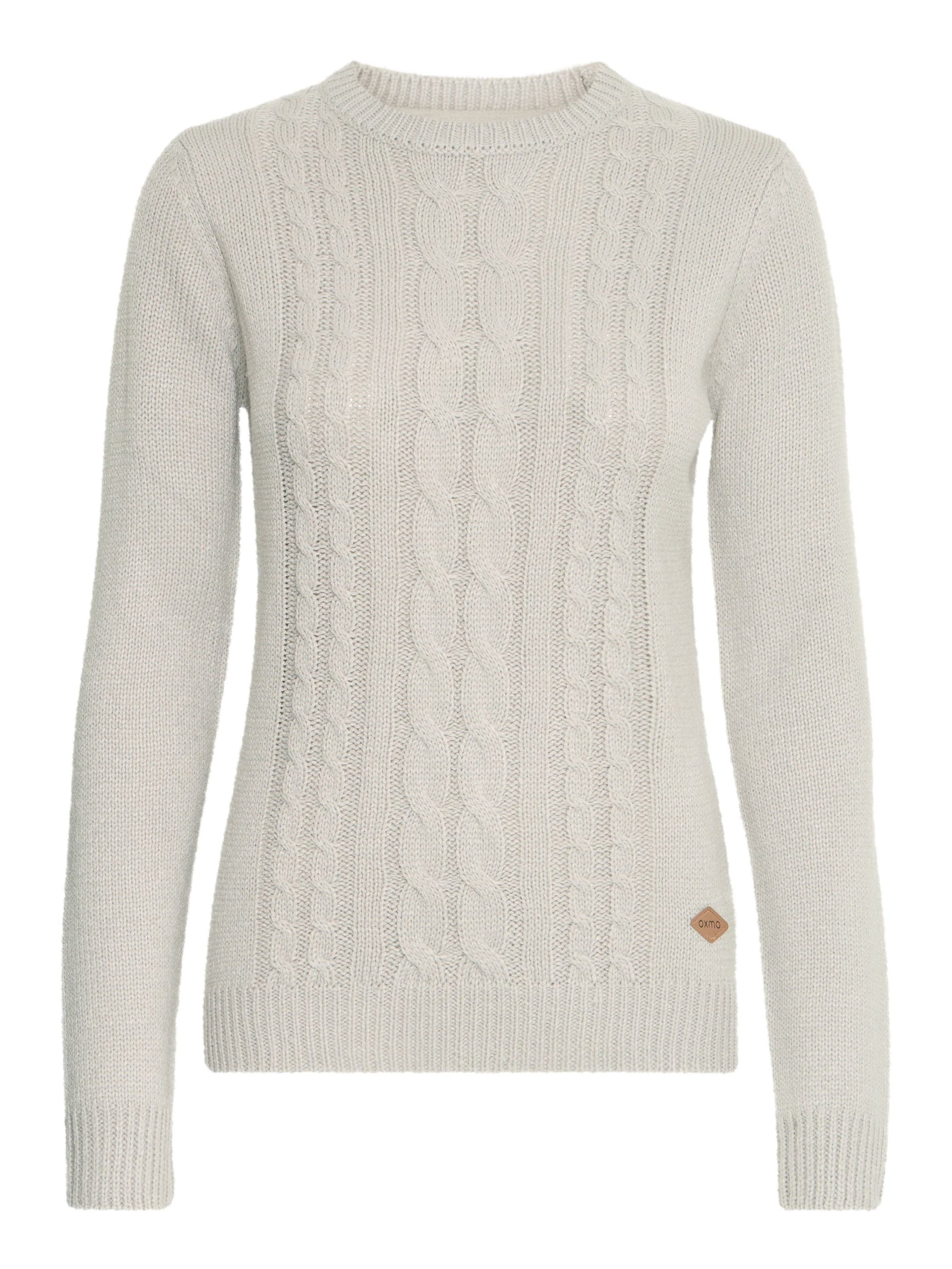 Oxmo Trui 'CARRYONE' in Grijs: voorkant