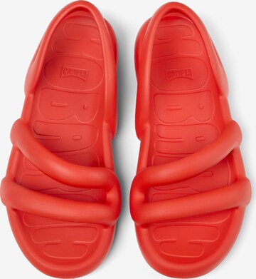 Sandales à lanières CAMPER en rouge