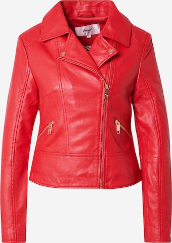 MazePrijelazna jakna - crvena boja: prednji dio