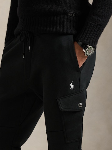 Effilé Pantalon Polo Ralph Lauren en noir