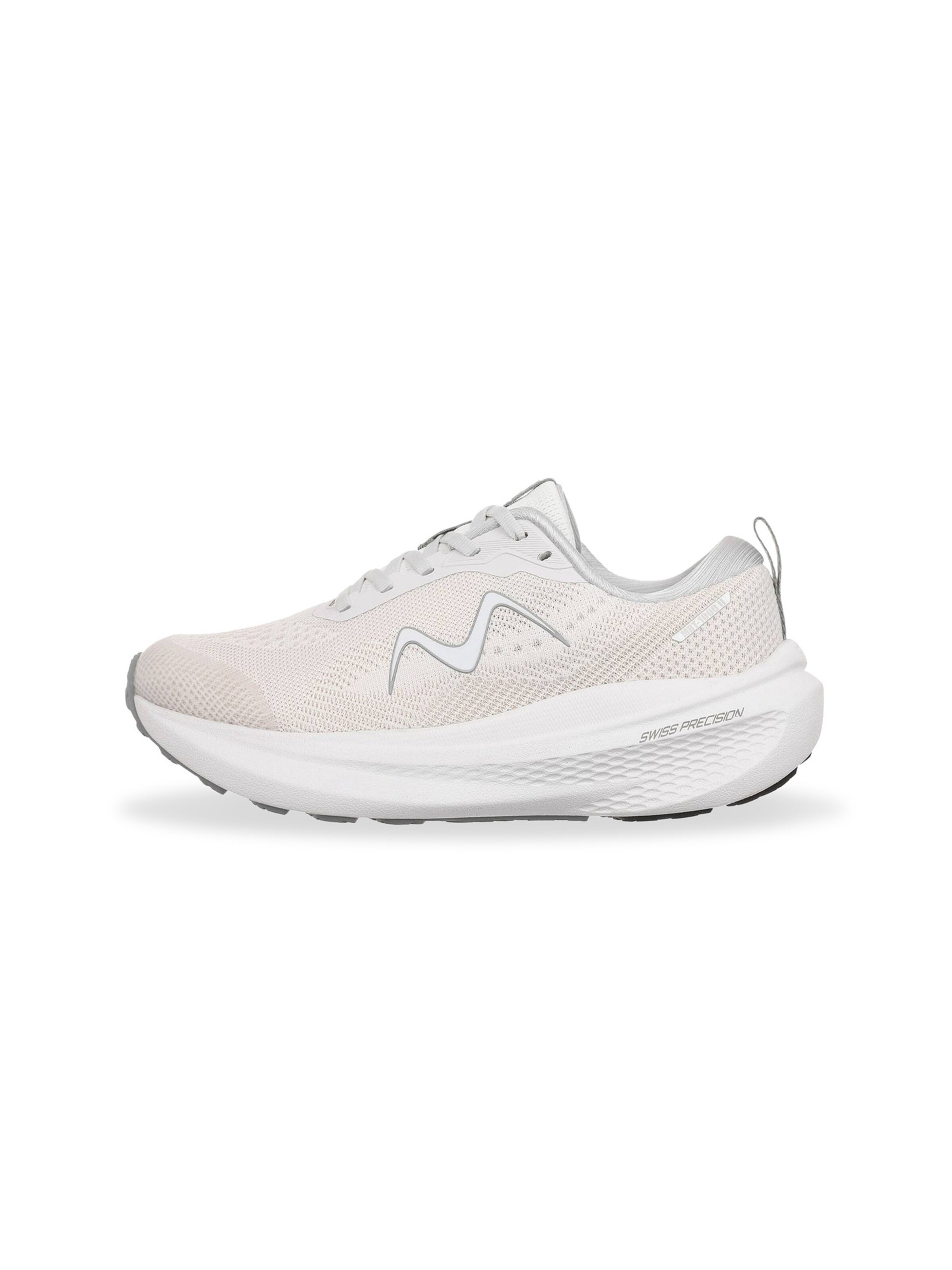 MBT - Sapatilhas slip-on ' MBT-1000 II LACE UP ' em branco: lateral