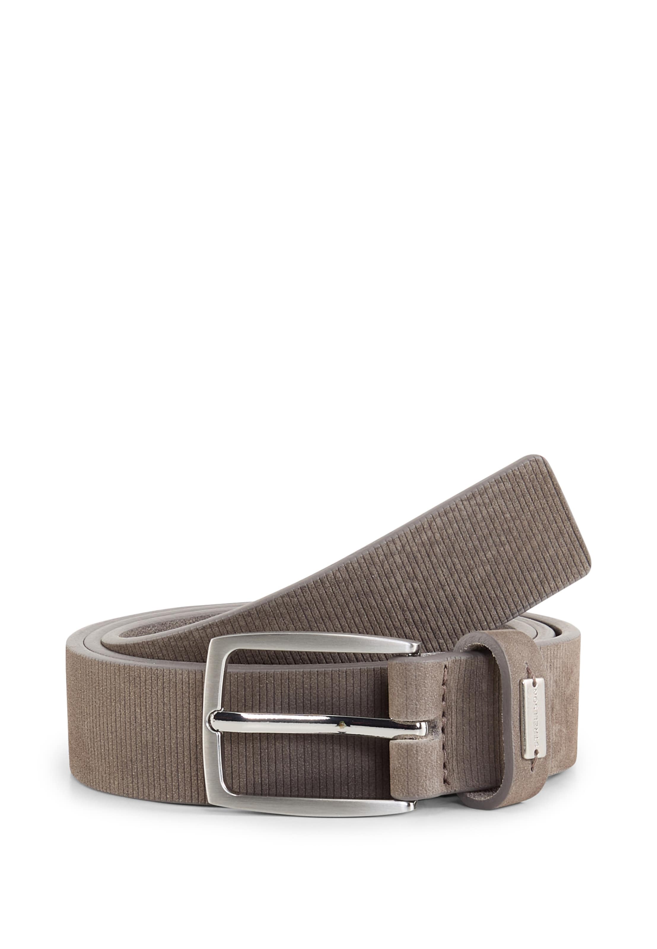 STRELLSON Belt in Brown: front