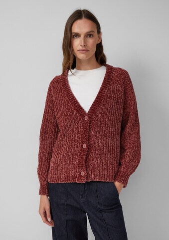 Cardigan s.Oliver en rouge : devant