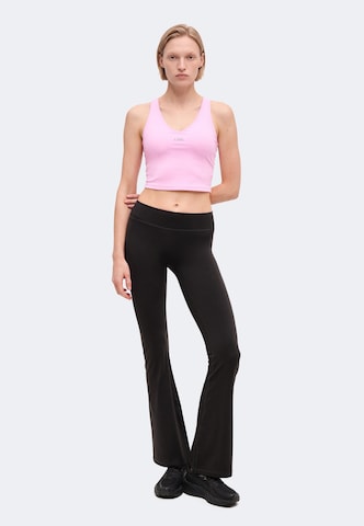 Evazați Pantaloni sport 'Luxe' de la ICANIWILL pe negru