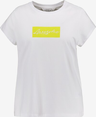 Studio Untold T-Shirt in gelb / weiß, Produktansicht