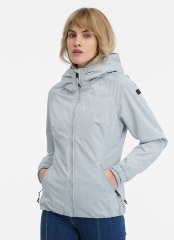 Ragwear Between-Season Jacket in Grey: front