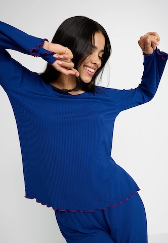 Pijama de la LSCN by LASCANA pe albastru