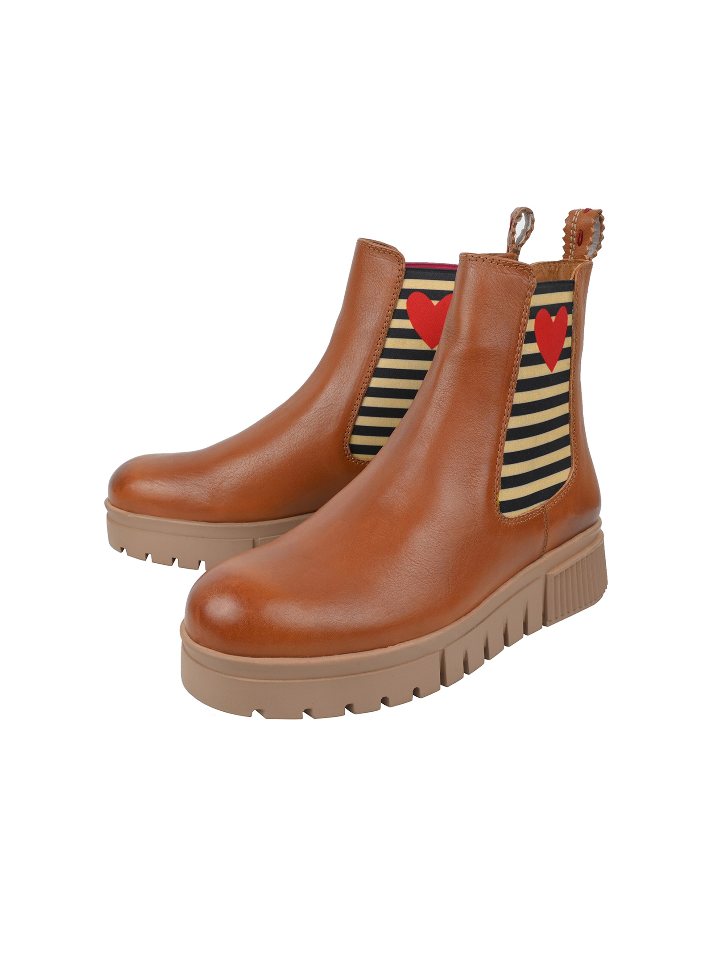 Crickit Chelsea Boot ' NAELLE ' in Braun