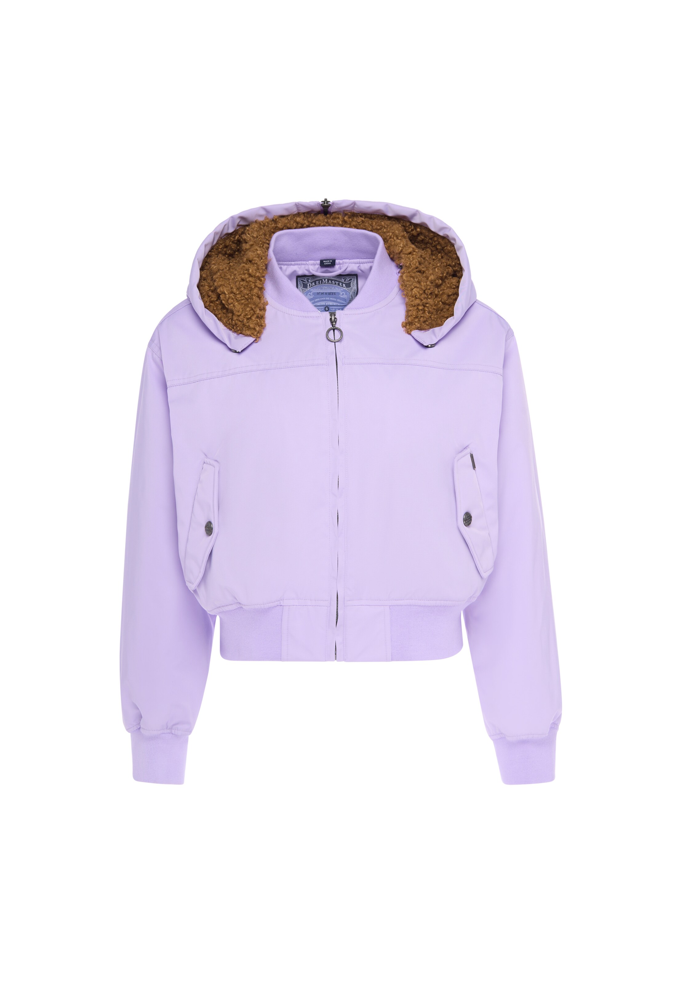 DreiMaster Vintage - Chaqueta de entretiempo en lila: frente