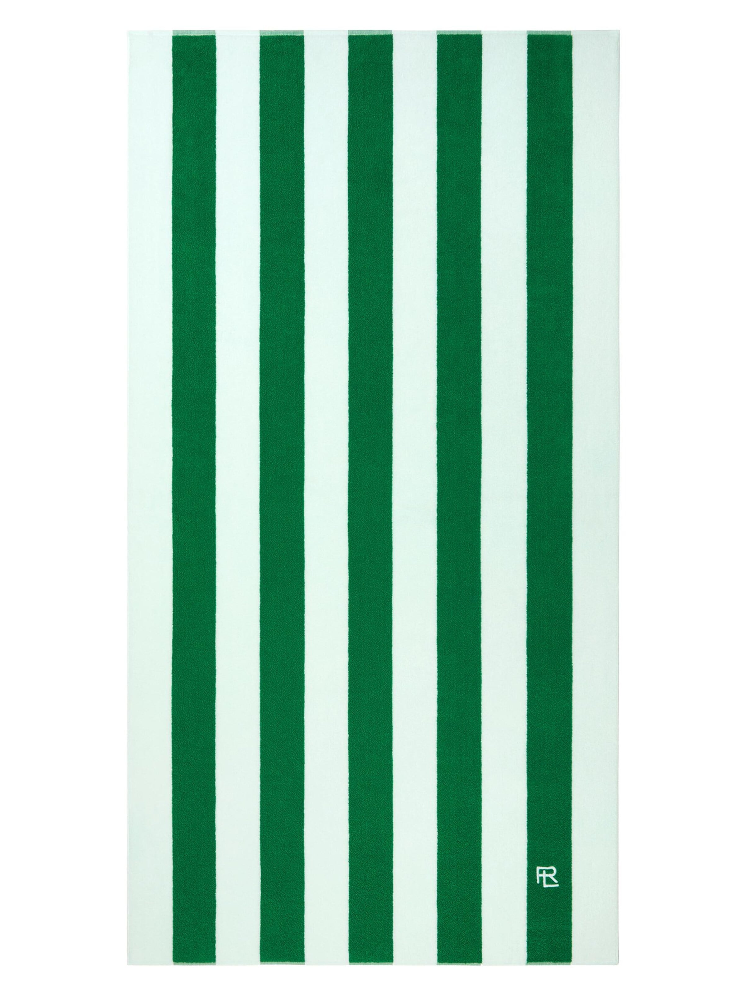 Ralph Lauren Home Beach Towel 'HENLEY' in Green: front