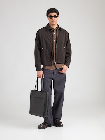 NORSE PROJECTS Kurtka przejściowa 'Raabjerg' w kolorze czarny