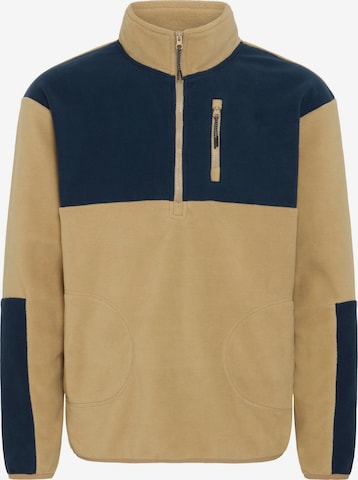 BLEND - Sudadera ' BHBROOKS Sweatshirt halfzipp ' en marrón: frente