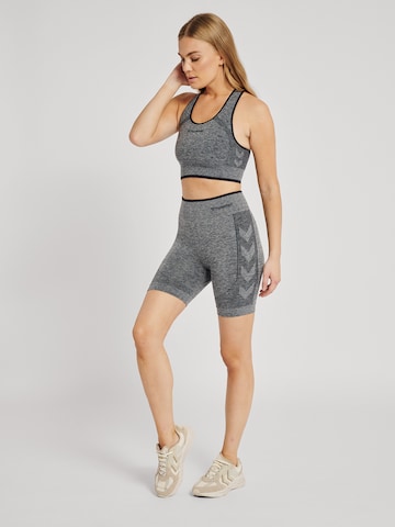 Skinny Pantalon de sport Hummel en gris