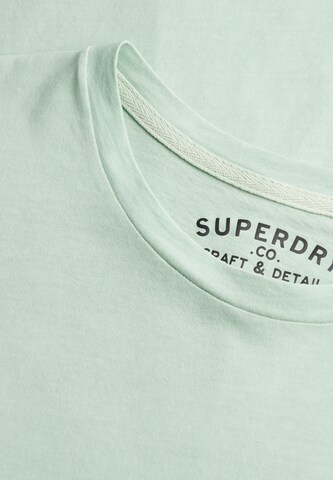 T-Shirt 'Classic Essential' Superdry & Co en vert
