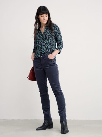 Regular Pantalon 'Lamledra' Seasalt Cornwall en bleu
