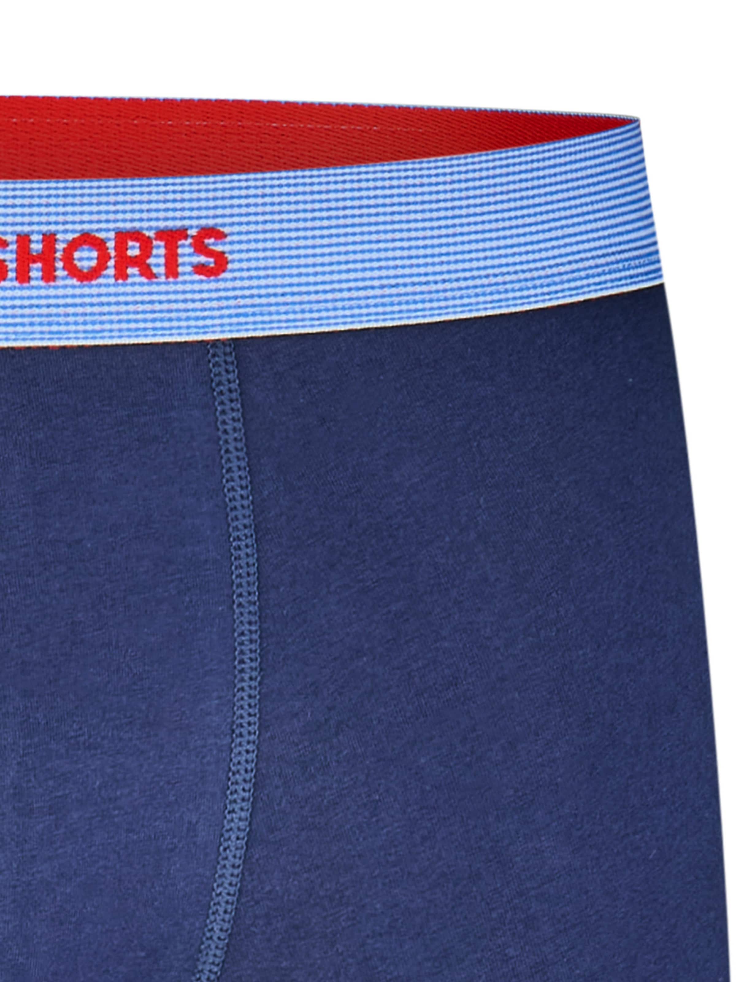 Boxers ' Fan-Prints ' Happy Shorts en bleu