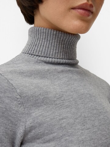 Robes en maille Bershka en gris