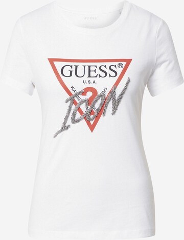 GUESS T-Shirt in Weiß: predná strana