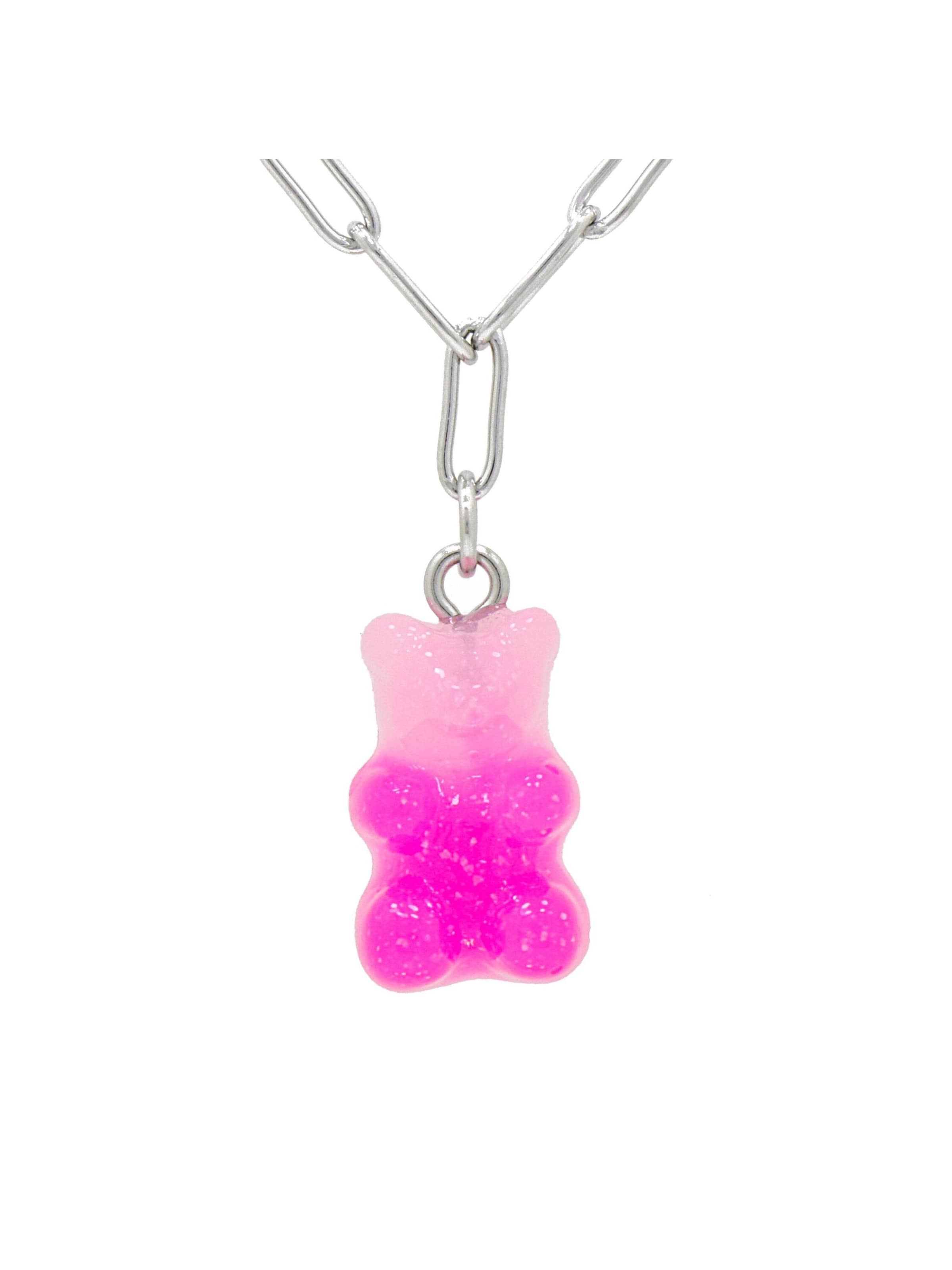 Fashionbox Necklace in Pink: front
