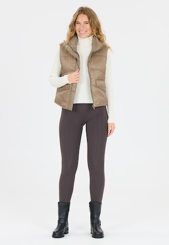 Athlecia Sportbodywarmer 'Chica' in Bruin