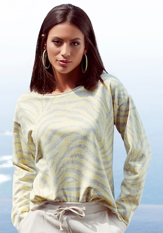 LASCANA - Sweatshirt em bege