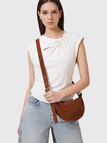 AllSaints Torba na ramię w kolorze brązowy