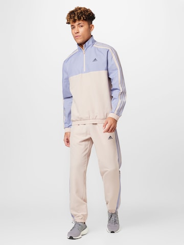 ADIDAS SPORTSWEAR Tracksuit in Beige: front