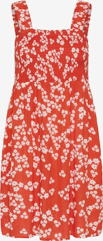 Robe 'KAThora' Kaffe en rouge : devant