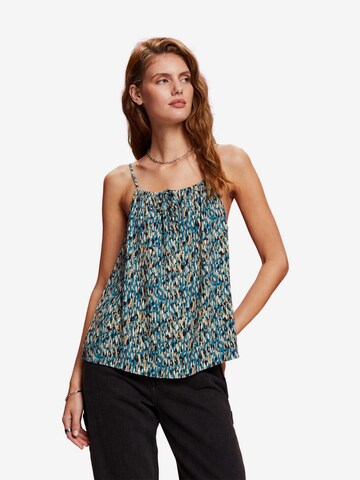 ESPRIT Blouse in Blauw: voorkant