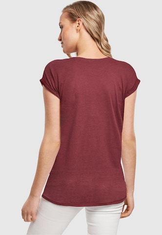 Mister Tee Shirt 'Passion Rose' in Rood