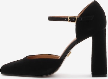 juoda Kazar Vakariniai bateliai: priekis