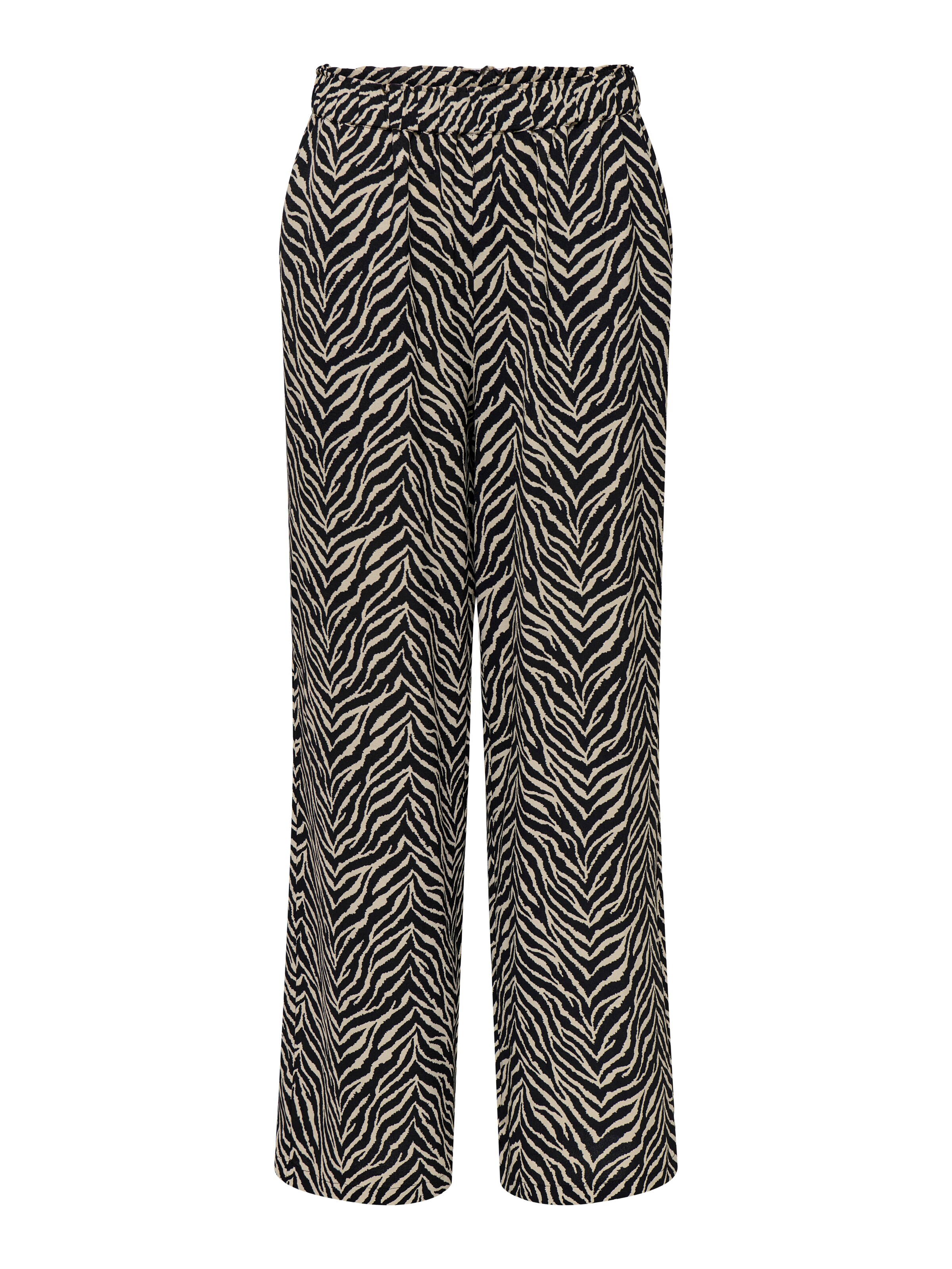 ONLY Wide leg Trousers 'Katty' in Black: front