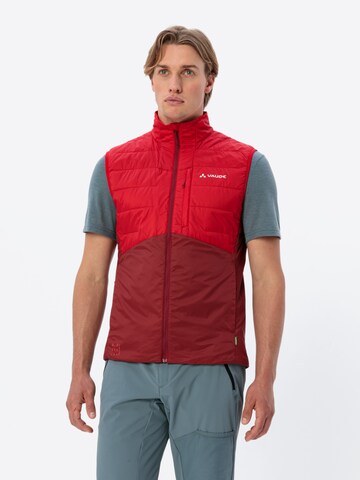 VAUDE Sports vest ' Freney VE IV ' in Red: front