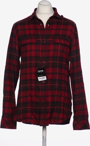 ADIDAS ORIGINALS Button Up Shirt in L-XL in Red: front