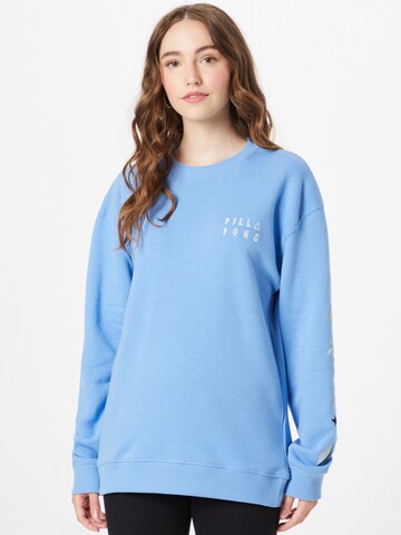 BILLABONG Sweatshirt 'Gold Coast' in Blau: Vorderseite