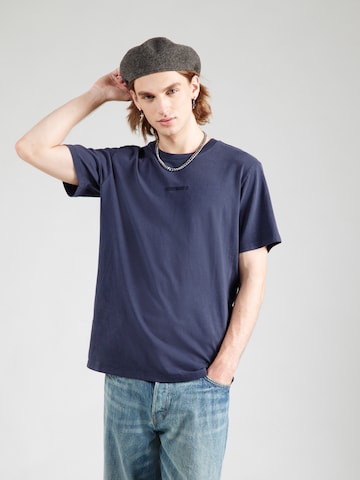 Superdry T-shirt i blå: framsida