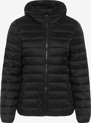 Soccx Jacke in Schwarz: Vorderseite