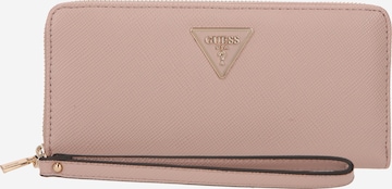 Porte-monnaies 'LAUREL' GUESS en rose : devant