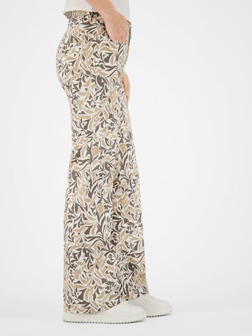 Gardeur Slimfit Broek 'ZURI126' in Beige