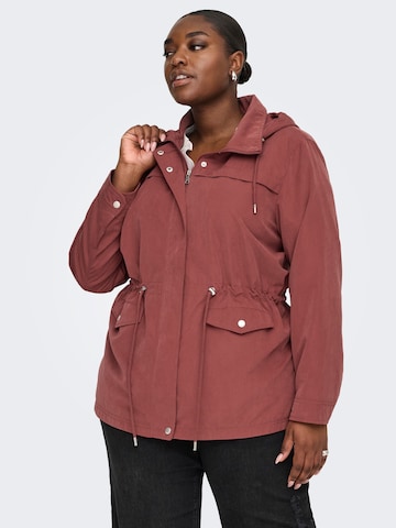 Veste mi-saison 'Starline Spring' ONLY Carmakoma en rouge