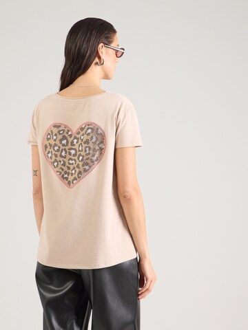 miss goodlife - Camisa 'XO' em bege