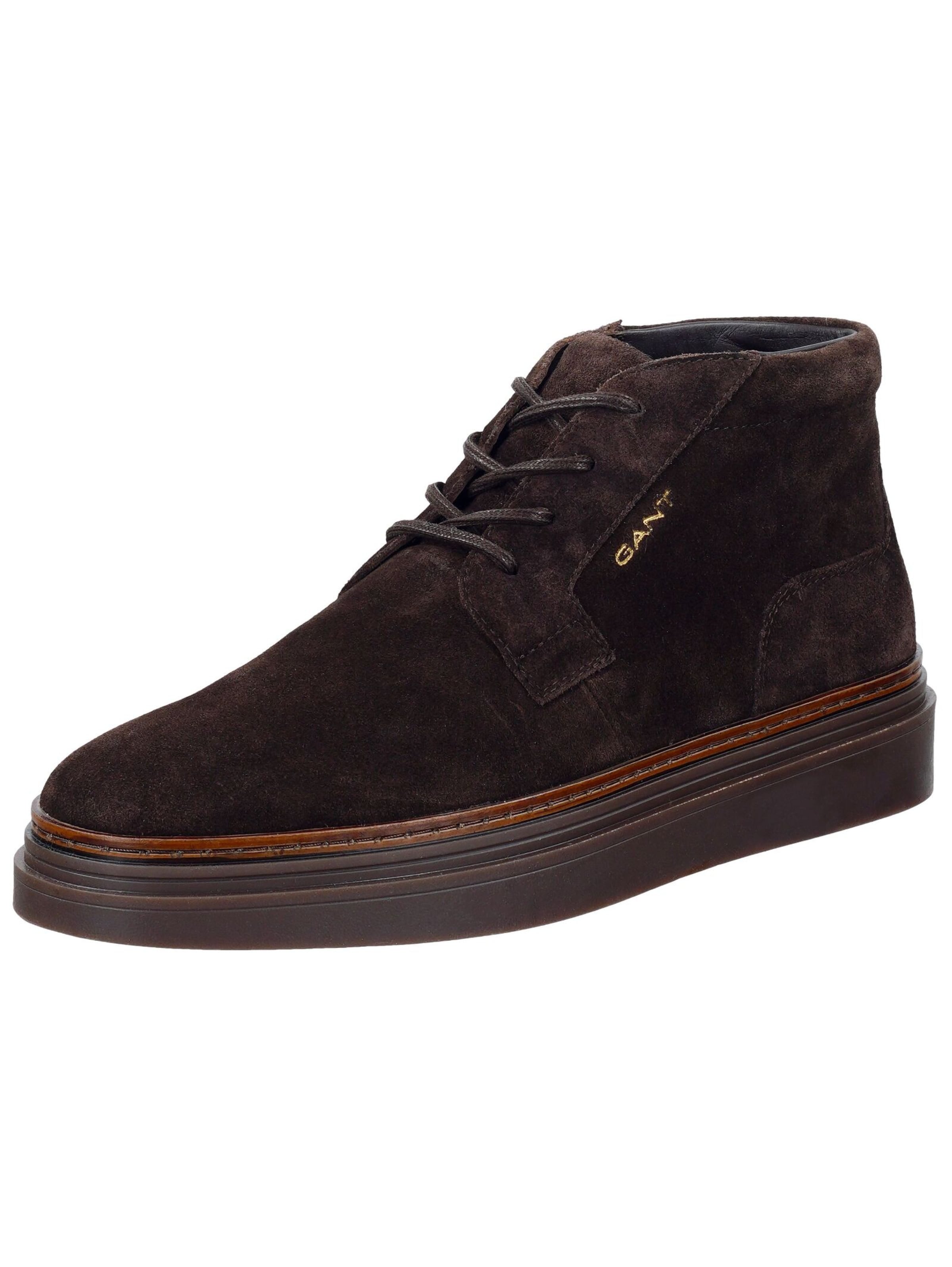 GANT Lace-up boots in Brown: front