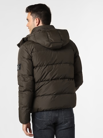 Calvin Klein Jeans Winter Jacket in Brown