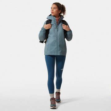 THE NORTH FACE - Casaco outdoor 'Quest' em azul