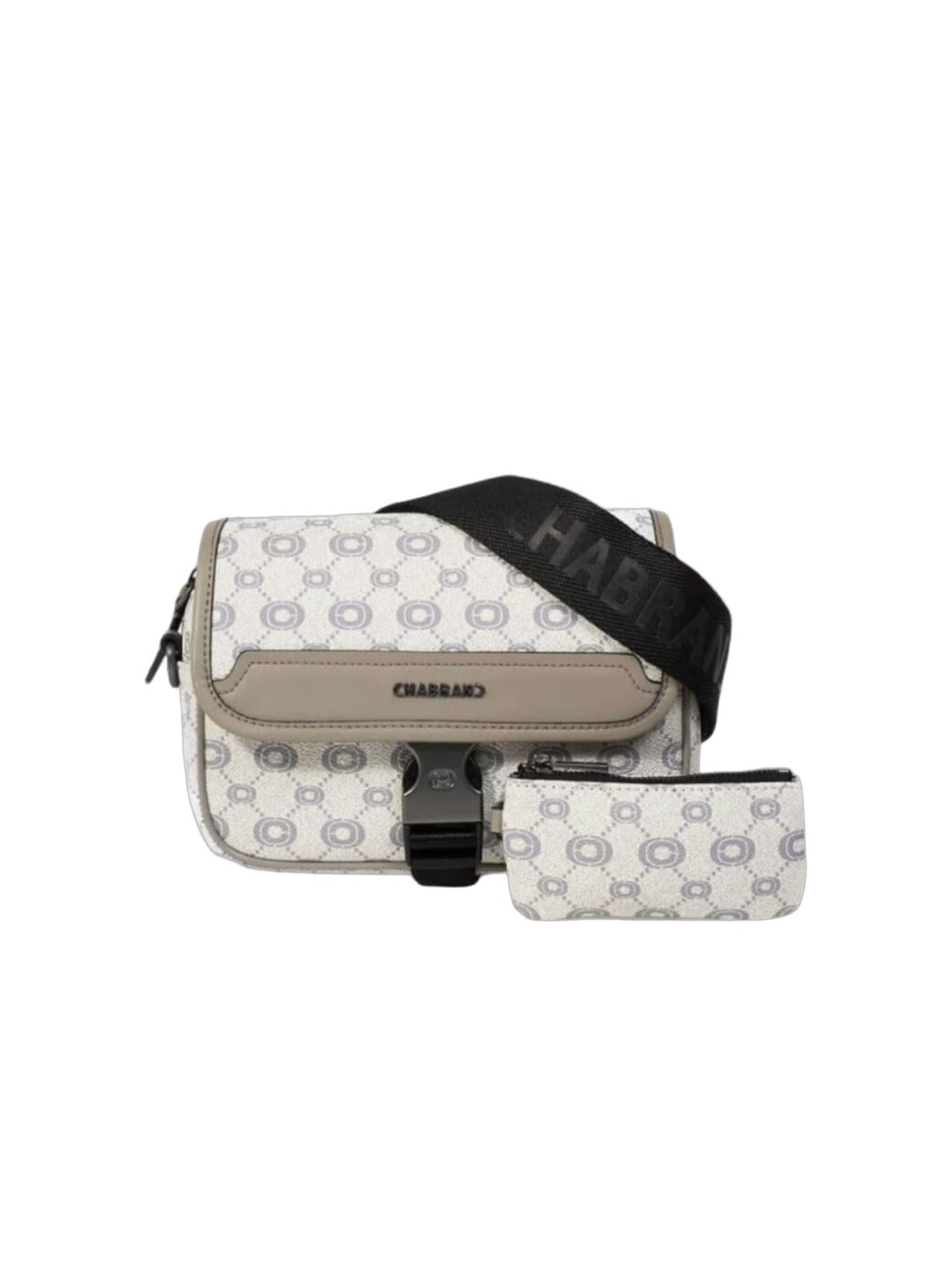 Chabrand - Bolso de hombro 'Sacoche' en gris: frente