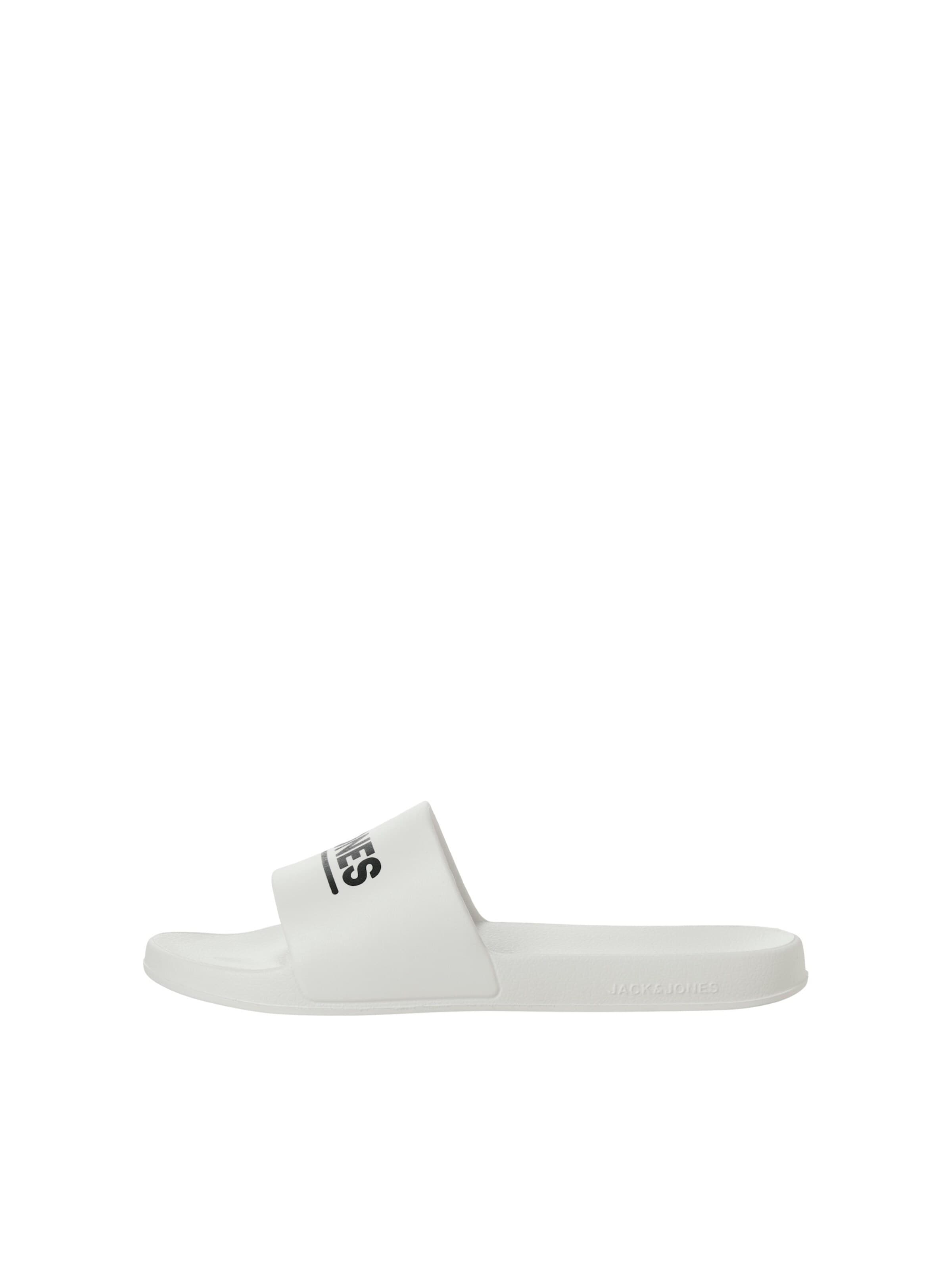 JACK & JONES Strand-/badschoen 'JFWOLLIE' in Wit: voorkant
