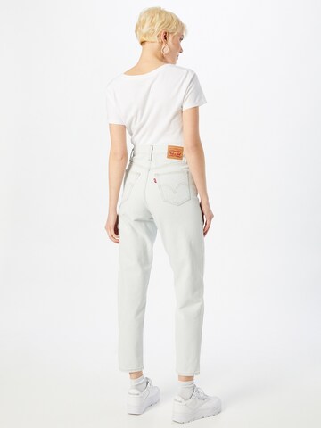 LEVI'S ® Tapered Jeans 'High Waisted Mom' in Weiß