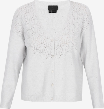 DreiMaster Klassik - Casaco de malha em cinzento: frente